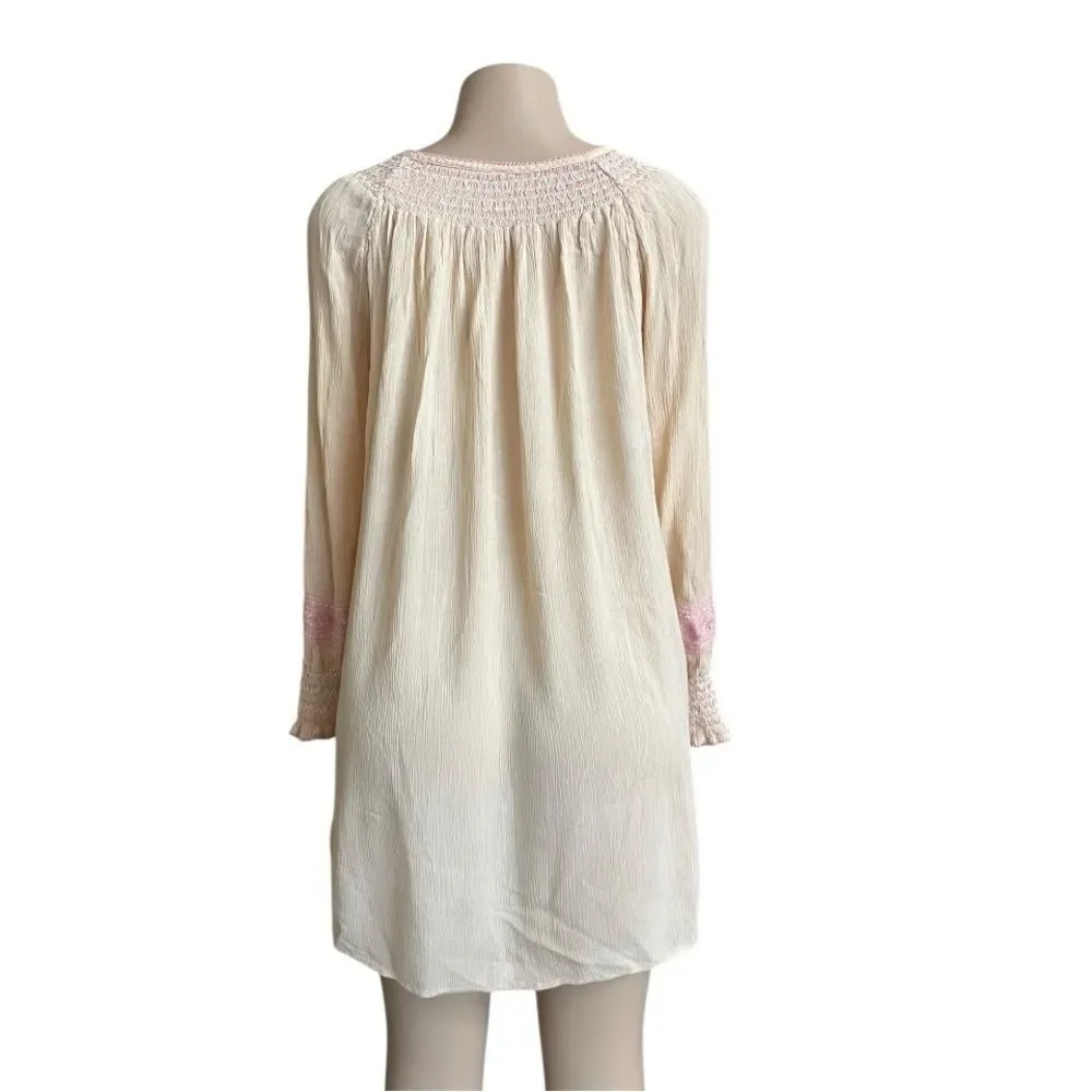 Free People soft peach long sleeves Dress